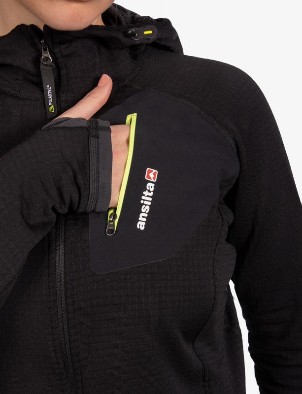 Campera Neyún Polartec® Power Grid Versátil Mujer