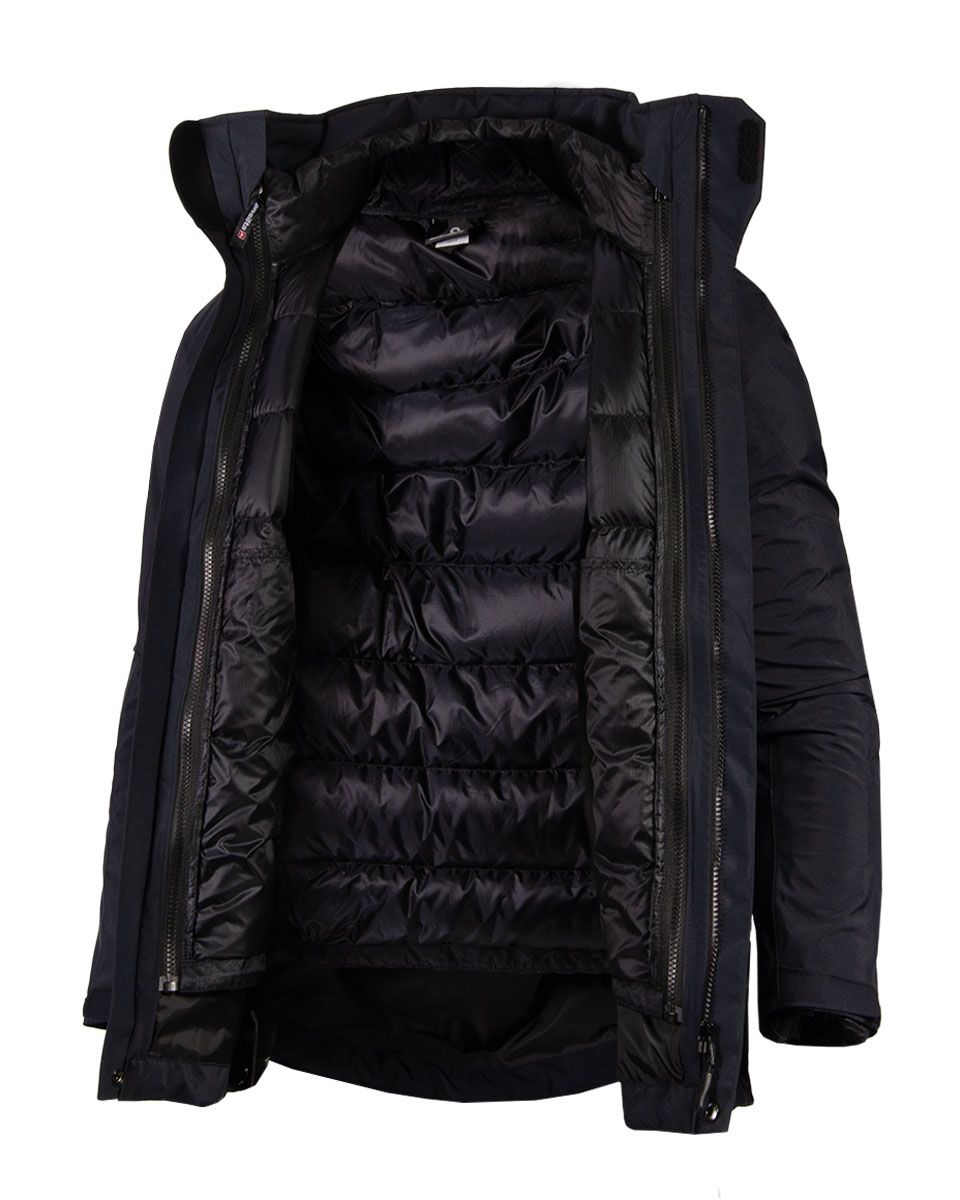 Campera Fusión 3 En 1 Gore-Tex Plumón Hombre