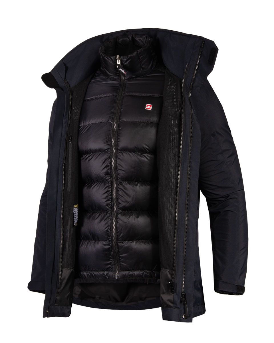 Campera Fusión 3 En 1 Gore-Tex Plumón Hombre