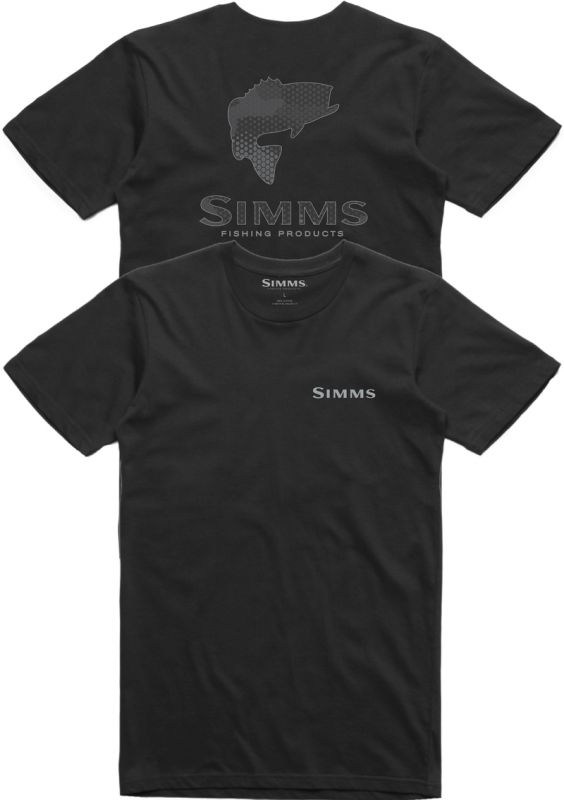 Simms Camiseta Bass Hex Flo Camo T-SHIRT