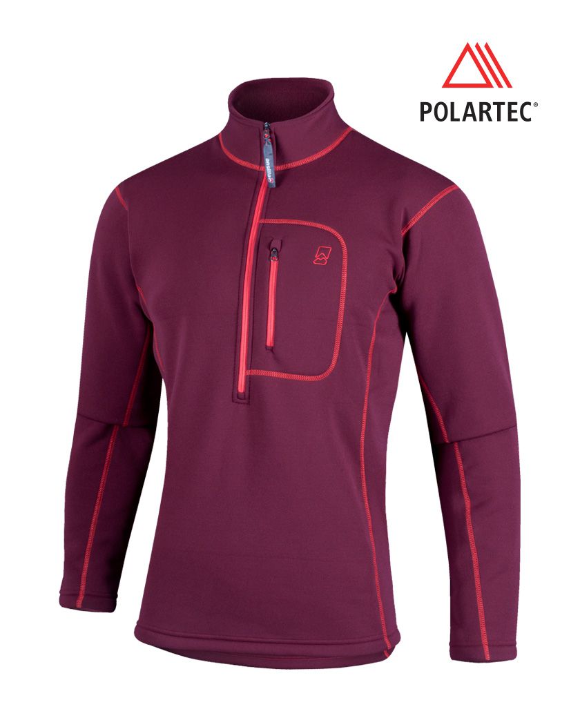 Buzo Ergo Polartec® Power Stretch® Versátil