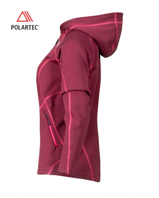 Campera Ergo Polartec® Power Stretch® Versátil Mujer