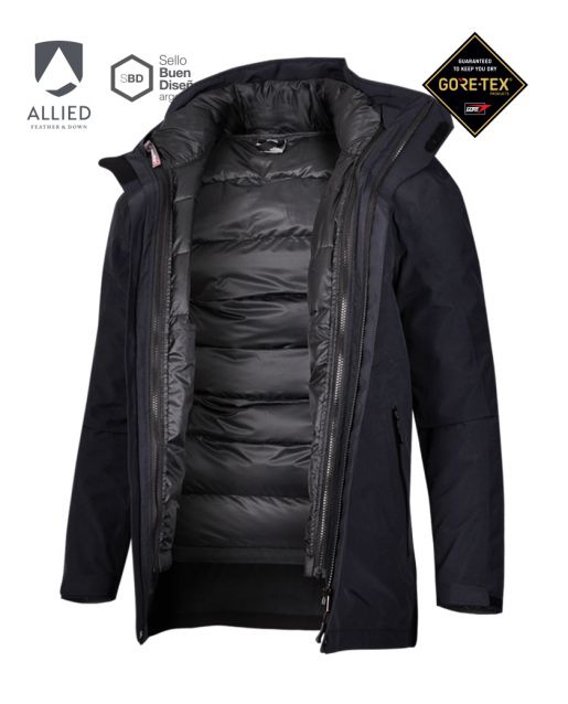 Campera Fusión 3 En 1 Gore-Tex Plumón
