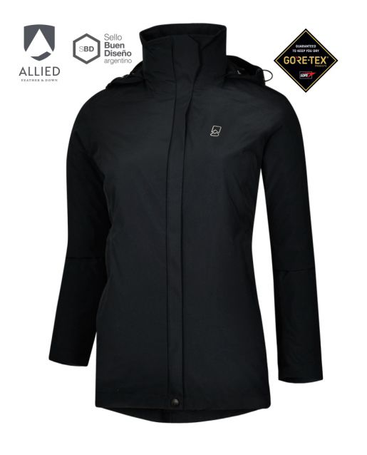 Campera Fusión 3 En 1 Gore-Tex Plumón Urbana Mujer