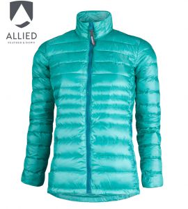 campera pluma de ganso mujer