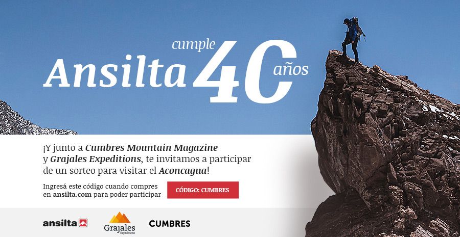 Ansilta cumple 40 años y lo celebra en Aconcagua junto a Cumbres y Grajales